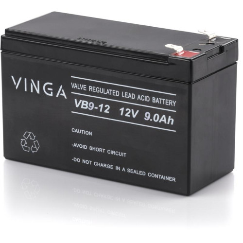 Акумуляторна батарея Vinga AGM 12V 9Ah (VB9-12) - зображення 1