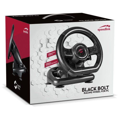 Кермо Speedlink BLACK BOLT Racing Wheel - зображення 5