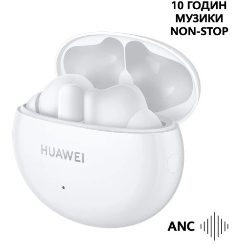 Безпровідна Bluetooth гарнітура Huawei Freebuds 4i Ceramic White - зображення 2