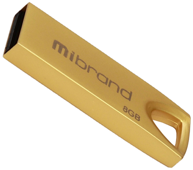 Флеш пам'ять USB 8 Gb Mibrand Puma Gold USB 2.0 - зображення 1