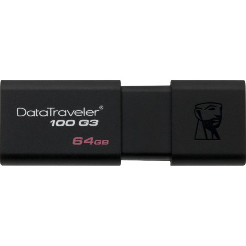 Флеш пам'ять USB 64 Gb Kingston DT 100 G3 USB3.0 - зображення 4