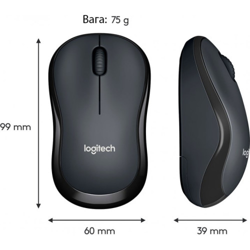 Мишка Logitech M220 Silent Black (910-004878) - зображення 6