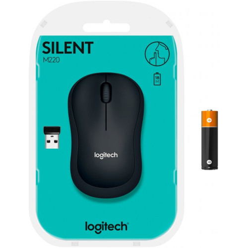Мишка Logitech M220 Silent Black (910-004878) - зображення 7