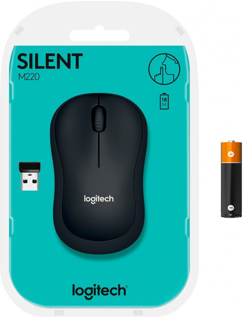 Мишка Logitech M220 Silent Black (910-004878) - зображення 7
