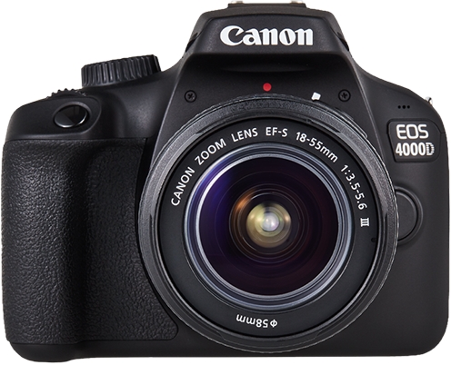 Цифрова фотокамера Canon EOS 4000D 18-55 DC III kit (3011C004) - зображення 1