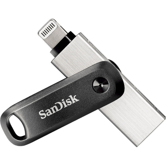 Флеш пам'ять USB 128Gb SanDisk iXpand Go USB 3.0\/Lightning - зображення 1