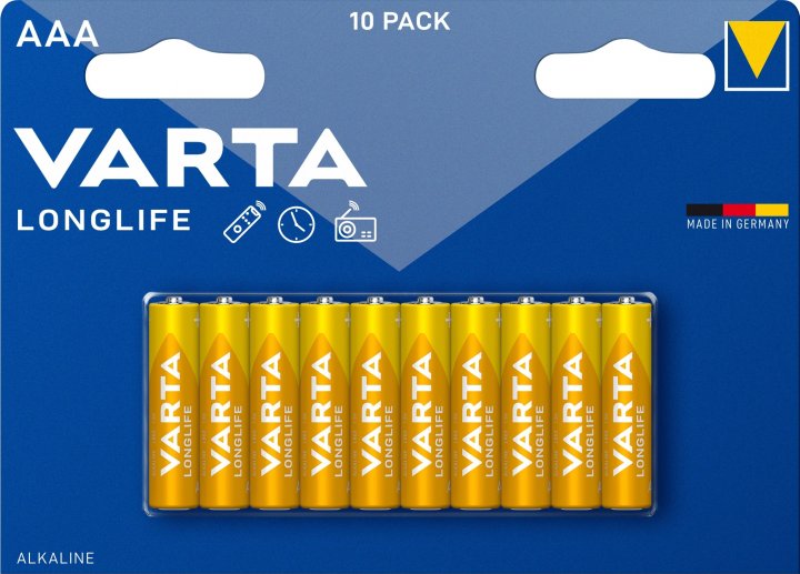 Батарейка AAA Varta Longlife LR03 - зображення 1