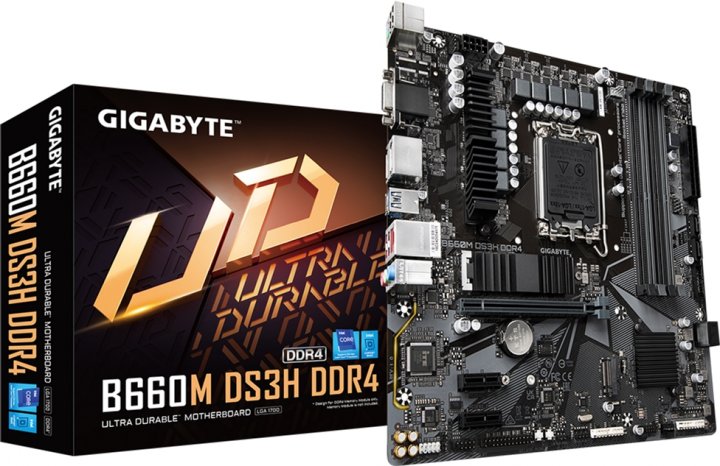 Мат. плата 1700 Gigabyte B660M DS3H DDR4 - зображення 5