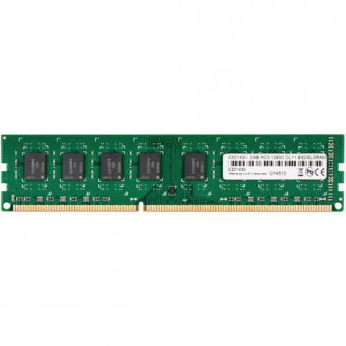 Пам'ять DDR3 RAM 8GB (1x8GB) 1600MHz eXceleram PC3-12800 CL11 1.5В - зображення 1