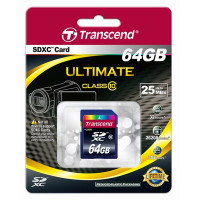 Secure Digital card 64 Gb Transcend SDXC class10