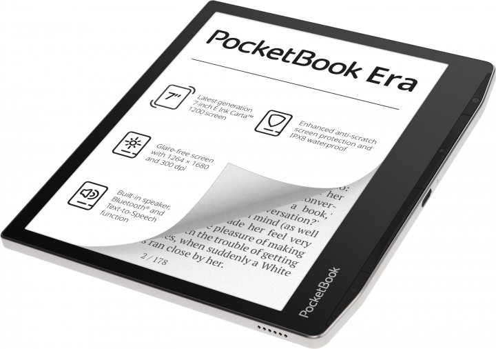 Електронна книга PocketBook 700 EraStardust Silver (PB700-U-16-WW) - зображення 5