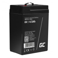 Акумуляторна батарея Green Cell AGM 6V 4.5Ah (AGM02)