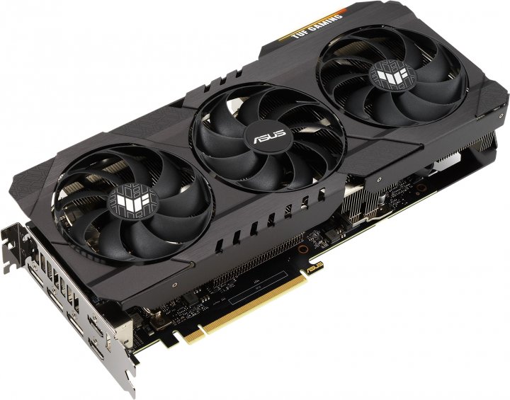 Відеокарта GeForce RTX 3060 Ti 8 GDDR6X Asus TUF GAMING OC (TUF-RTX3060TI-O8GD6X-GAMING) - зображення 2