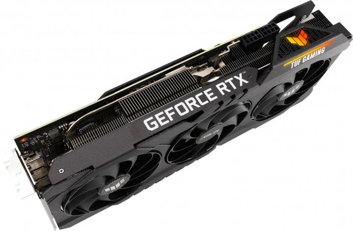 Відеокарта GeForce RTX 3060 Ti 8 GDDR6X Asus TUF GAMING OC (TUF-RTX3060TI-O8GD6X-GAMING) - зображення 4