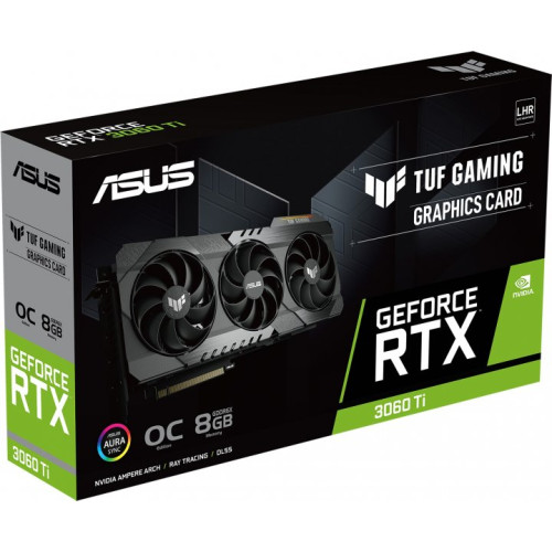 Відеокарта GeForce RTX 3060 Ti 8 GDDR6X Asus TUF GAMING OC (TUF-RTX3060TI-O8GD6X-GAMING) - зображення 7