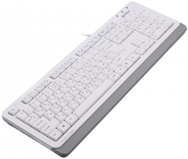 Клавіатура A4-Tech Fstyler FKS10 White - зображення 2