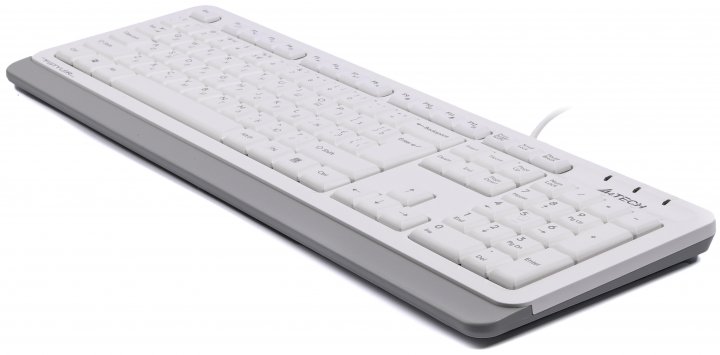 Клавіатура A4-Tech Fstyler FKS10 White - зображення 3