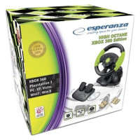 Кермо Esperanza EG104 PC/PS3/XBOX 360 Black-Green