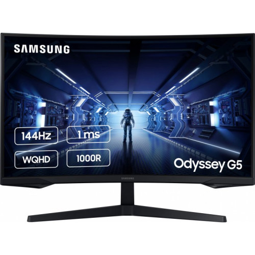 Монітор 32 Samsung Odyssey G5 (C32G55TQW) Curved - зображення 3