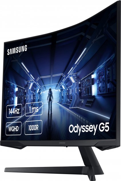 Монітор 32 Samsung Odyssey G5 (C32G55TQW) Curved - зображення 5