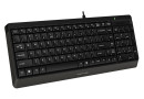 Клавіатура A4-Tech Fstyler FK15 Black - зображення 1
