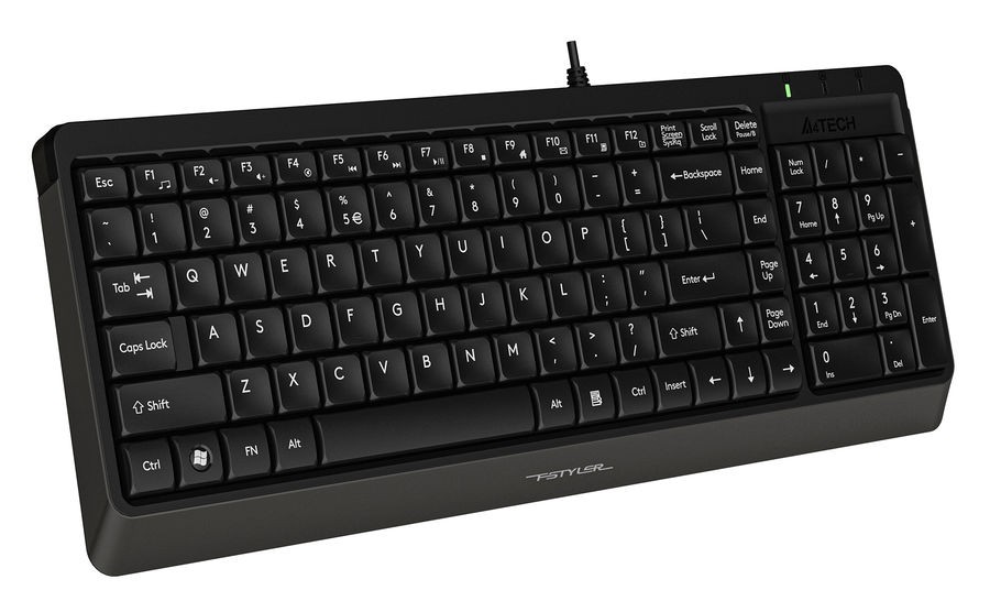 Клавіатура A4-Tech Fstyler FK15 Black - зображення 1