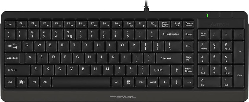 Клавіатура A4-Tech Fstyler FK15 Black - зображення 2