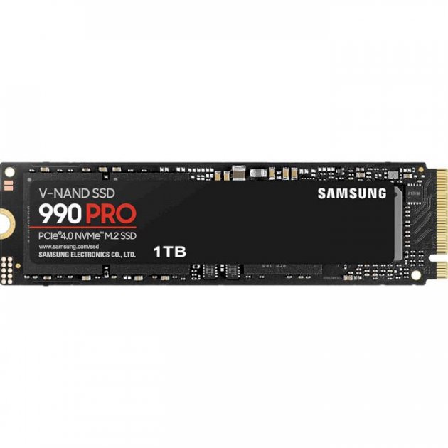 Накопичувач SSD NVMe M.2 1000GB Samsung 990 PRO (MZ-V9P1T0BW) - зображення 1