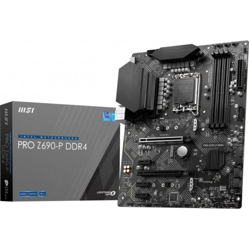Мат. плата 1700 MSI PRO Z690-P DDR4 - зображення 6