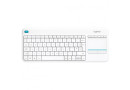 Клавіатура Logitech Media K400 Plus White - зображення 1