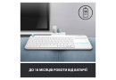 Клавіатура Logitech Media K400 Plus White - зображення 7