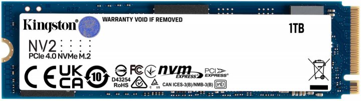 Накопичувач SSD NVMe M.2 1000GB Kingston NV2 (SNV2S\/1000G) - зображення 2