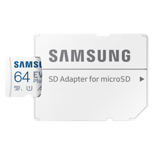 MicroSDXC 64 Gb Samsung EVO Plus UHS-I, U1, V10, A1 - зображення 1