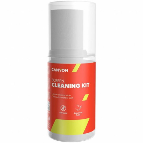 Набір для очищення TFT екранів Canyon Screen Cleaning Spray CNE-CCL31 - зображення 1