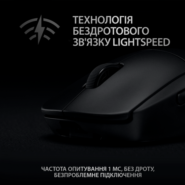 Мишка Logitech G PRO Gaming Wireless Black (910-005272) - зображення 4