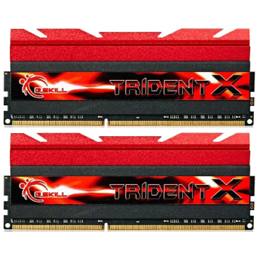 Пам'ять DDR3 RAM_16Gb (2x8Gb) 2400Mhz G.Skill TridentX (F3-2400C10D-16GTX) - зображення 1