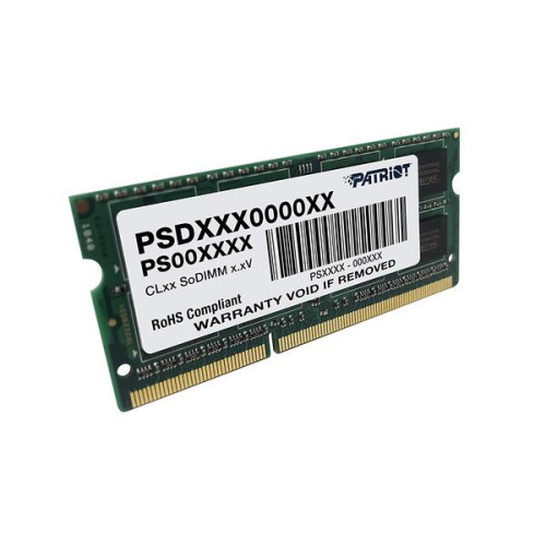 Пам'ять DDR3-1600 4 Gb Patriot SoDIMM - зображення 2