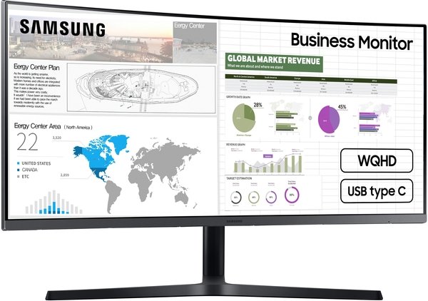 Монітор 34 Samsung CH89 (LC34H890WGIXCI ) Curved - зображення 2