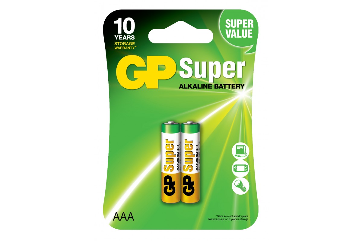 Батарейка AAA GP Super Alkaline LR03 - зображення 1