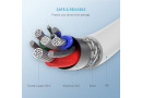 Кабель USB-C to Lightning Ugreen MFi, Model US171, 1.5 м, білий - зображення 6