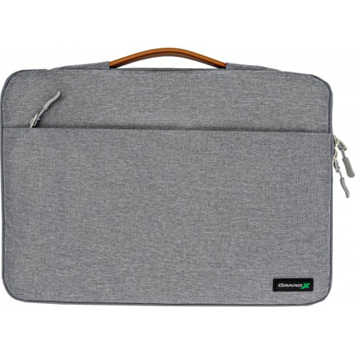 Чохол-сумка для ноутбука 15.6 Grand-X SLX-15G Grey - зображення 1