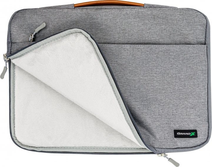 Чохол-сумка для ноутбука 15.6 Grand-X SLX-15G Grey - зображення 2