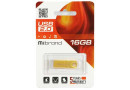 Флеш пам'ять USB 16Gb Mibrand Taipan Gold USB2.0, метал - зображення 2