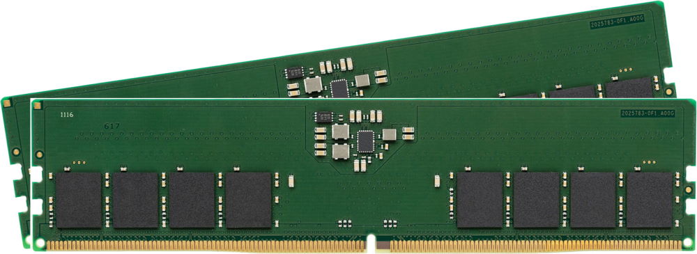 Пам'ять DDR5 RAM_32Gb (2x16Gb) 4800Mhz Kingston ValueRAM (KVR48U40BS8K2-32) - зображення 1