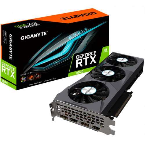Відеокарта GeForce RTX 3070 Gigabyte Eagle OC 8GB GDDR6 (GV-N3070EAGLE OC-8GD 2.0) - зображення 8