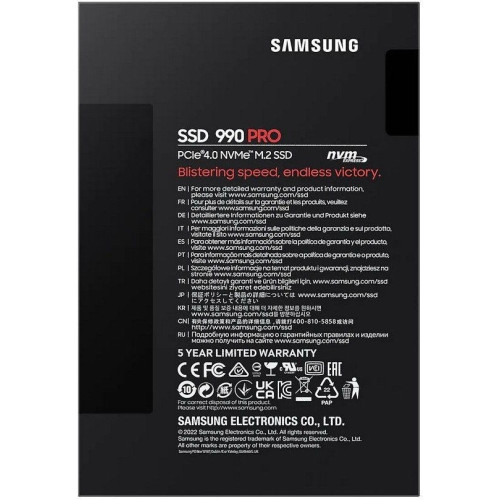 Накопичувач SSD NVMe M.2 2000GB Samsung 990 PRO (MZ-V9P2T0BW) - зображення 6