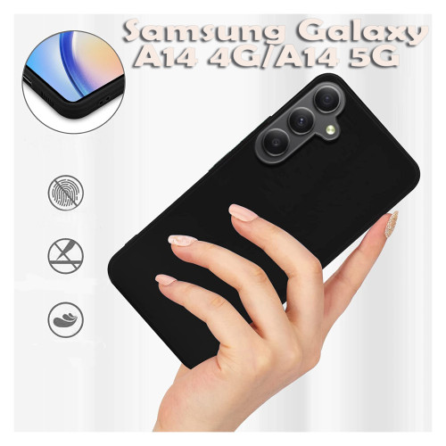 Чохол BeCover для Samsung Galaxy A14 4G SM-A145\/A14 5G, SM-A146, чорний - зображення 5