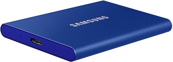 Зовнішній накопичувач SSD 1TB Samsung T7 Indigo Blue (MU-PC1T0H\/WW) - зображення 6