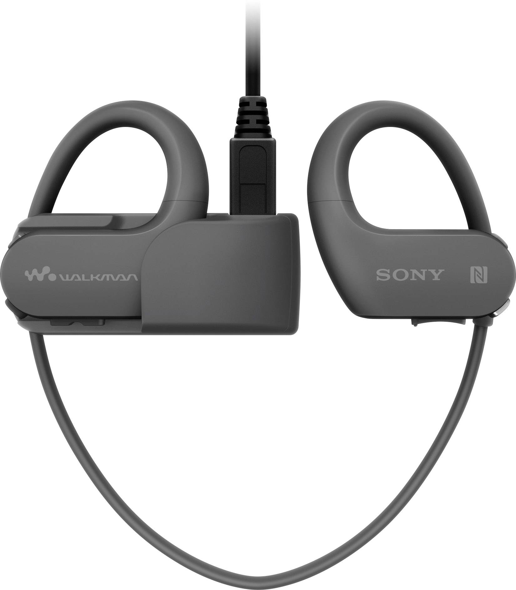 MP3 плеєр - навушники Sony Walkman NW-WS623 Black - зображення 1