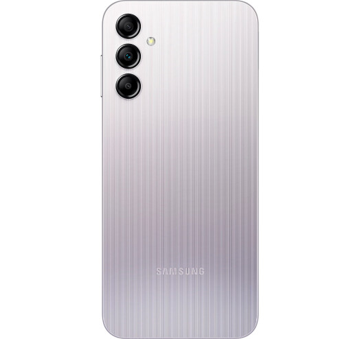 Смартфон SAMSUNG Galaxy A14 4\/128Gb Silver (SM-A145FZSV) - зображення 3